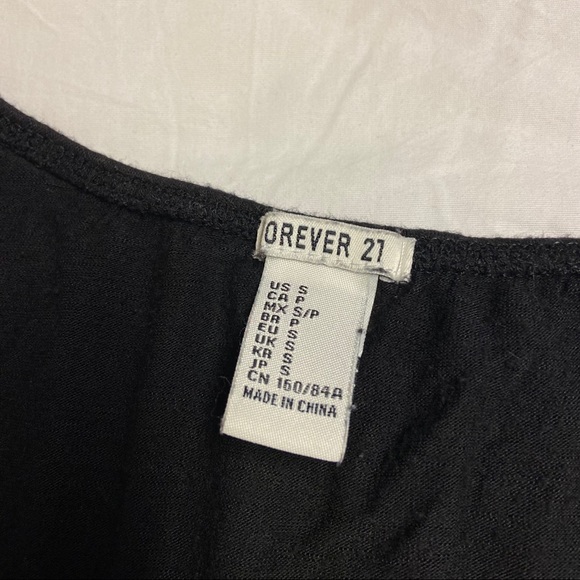 Forever 21 Layered Ruffle Tank with Tie - Picture 6 of 6